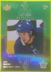 Mitch Marner [Rainbow Green] Hockey Cards 2021 Upper Deck Honor Roll Prices