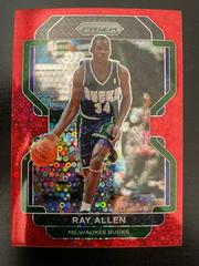Ray Allen [Fast Break Red Prizm] Basketball Cards 2021 Panini Prizm Prices