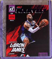 LeBron James [Purple] #3 Basketball Cards 2022 Panini Donruss Net Marvels Prices