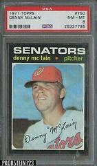 Denny McLain #750 Baseball Cards 1971 Topps Prices