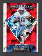 Barry Sanders [Red Ice] #CR16 Football Cards 2021 Panini Rookies and Stars Crusade Prices