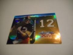 Terry Bradshaw [Blue Refractor] #TBR2 Football Cards 2008 Topps Chrome Dynasties Prices