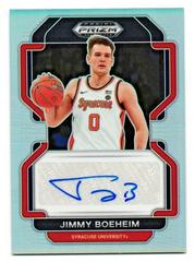 Jimmy Boeheim [Red] #DP-JIM Basketball Cards 2022 Panini Prizm Draft Picks Autographs Prices