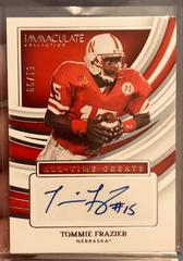 Tommie Frazier Football Cards 2022 Panini Immaculate Collegiate All Time Greats Signatures Prices