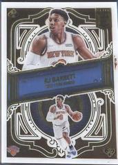RJ Barrett [Gold] #10 Basketball Cards 2022 Panini Donruss Elite Deck Prices