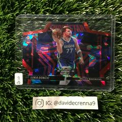 Luka Doncic [Blue Cracked Ice] #3 Basketball Cards 2022 Panini Contenders Optic Superstar Prices