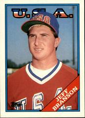 Jeff Branson #19T Baseball Cards 1988 Topps Traded Prices