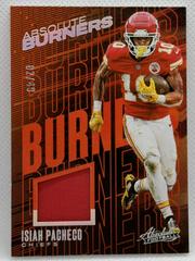 Isiah Pacheco [Holo Silver] #AB-9 Football Cards 2023 Panini Absolute Burners Prices