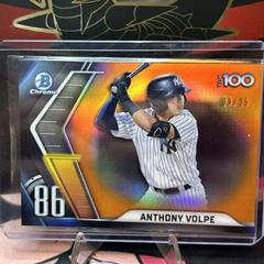 Anthony Volpe [Orange] #BTP-86 Baseball Cards 2022 Bowman Scouts' Top 100 Prices