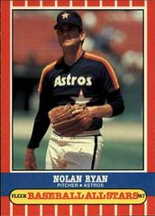 Nolan Ryan Baseball Cards 1987 Fleer Baseball All Stars Prices