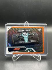 Lance Stroll [Wave Orange Refractor] #107 Racing Cards 2023 Topps Chrome Formula 1 Prices