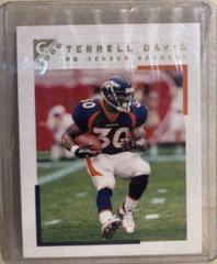 Terrell Davis Football Cards 2000 Topps Gallery Prices