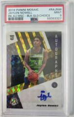 Jaylen Nowell [Gold] Basketball Cards 2019 Panini Mosaic Rookie Autographs Prices