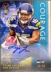 Tyler Lockett [Autograph Courage] #134 Football Cards 2015 Topps Valor Prices
