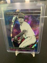 Shohei Ohtani [Blue Ice] #6 Baseball Cards 2021 Panini Chronicles Titan Prices