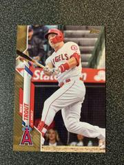 Mike Trout [Gold] Baseball Cards 2020 Topps Prices