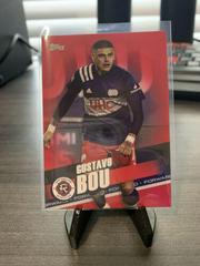 Gustavo Bou [Red] Soccer Cards 2022 Topps MLS Prices
