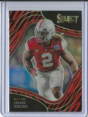 Chase Young [Tiger] Football Cards 2022 Panini Select Draft Picks Prices