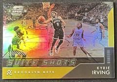 Kyrie Irving [Gold] #9 Basketball Cards 2021 Panini Contenders Optic Suite Shots Prices