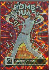 Shohei Ohtani [Red] #BS-3 Baseball Cards 2022 Panini Donruss Bomb Squad Prices