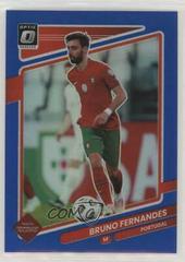 Bruno Fernandes [Optic Blue] #118 Soccer Cards 2021 Panini Donruss Road to Qatar Prices