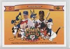 Nolan Ryan, Reggie Jackson [Road Games] Baseball Cards 1991 Upper Deck Comic Ball 2 Prices