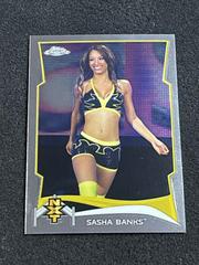 Sasha Banks Wrestling Cards 2014 Topps Chrome WWE NXT Prospects Prices