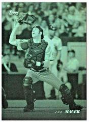 Joe Mauer [Rainbow Foil] #14 Baseball Cards 2022 Topps Black and White Prices
