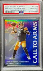 Ben Roethlisberger [Blue] #CA13 Football Cards 2020 Panini Playoff Call to Arms Prices