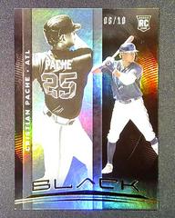 Cristian Pache [Gold] #1 Baseball Cards 2021 Panini Chronicles Black Prices