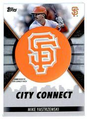 Mike Yastrzemski Baseball Cards 2023 Topps City Connect Commemorative Patch Prices