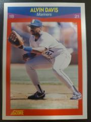 Alvin Davis #26 Baseball Cards 1990 Score Superstars Prices