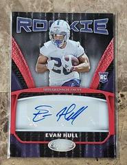 Evan Hull [Red Etch] #RS-11 Football Cards 2023 Panini Certified Rookie Signatures Prices