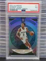 Herbert Jones [Green] #23 Basketball Cards 2021 Panini Illusions Rookie Vision Prices