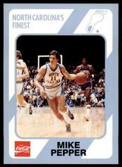 Mike Pepper Basketball Cards 1989 Collegiate Collection North Carolina Prices