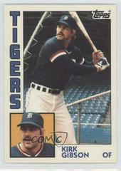 Kirk Gibson Baseball Cards 1984 Topps Tiffany Prices