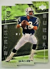 Peyton Manning [Silver] #SF11 Football Cards 1999 Upper Deck Strike Force Prices