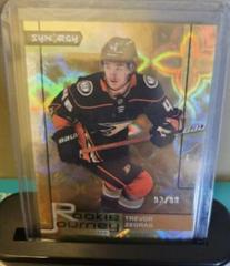 Trevor Zegras [Gold] Hockey Cards 2021 Upper Deck Synergy Rookie Journey Home Prices