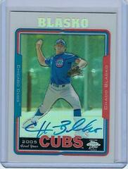 Chadd Blasko [Autograph Refractor] Baseball Cards 2005 Topps Chrome Prices