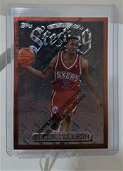 Allen Iverson [w Coating] Basketball Cards 1996 Finest Prices