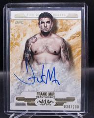 Frank Mir Ufc Cards 2017 Topps UFC Knockout Tier One Autographs Prices