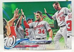 Washington Nationals #349 Baseball Cards 2018 Topps Mini Prices