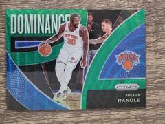 Julius Randle [Green Wave Prizm] #21 Basketball Cards 2021 Panini Prizm Dominance Prices
