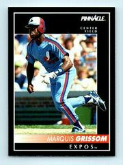 Marquis Grissom #129 Baseball Cards 1992 Pinnacle Prices