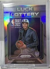 Keegan Murray [Silver] #9 Basketball Cards 2022 Panini Prizm Luck of the Lottery Prices