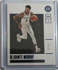 Dejounte Murray [Blue] Basketball Cards 2019 Panini Encased Prices
