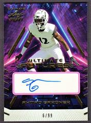 Ahmad Gardner [Gold] #UF-AG1 Football Cards 2022 Leaf Ultimate Draft Futures Autographs Prices