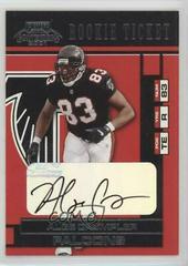 Alge Crumpler [Autograph] Football Cards 2001 Playoff Contenders Prices