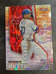 Mookie Betts [Red] #61 Baseball Cards 2021 Bowman Prices