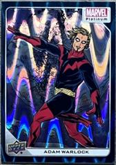 Adam Warlock [Teal Wave] #99 Marvel 2023 Upper Deck Platinum Prices
